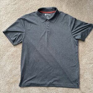 Haggar Men’s Charcoal Polo Shirt